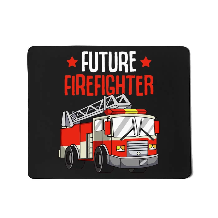 funny Future Firefighter Fireman Firefighting Mousepad