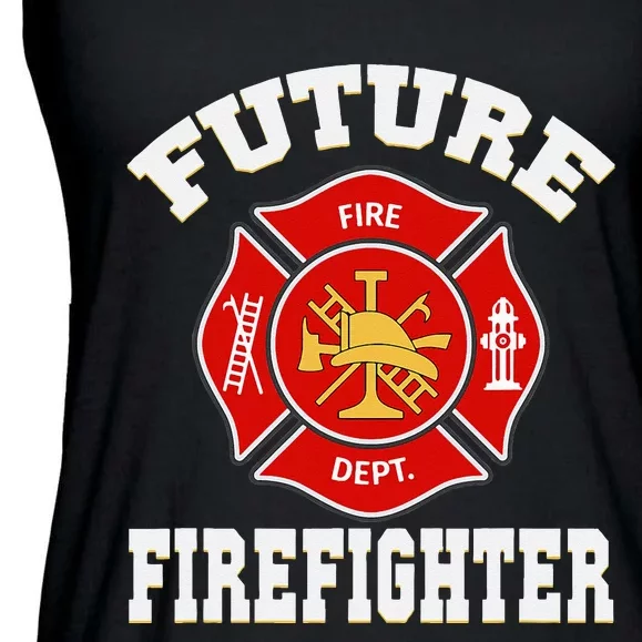 Future Firefighter Ladies Essential Flowy Tank