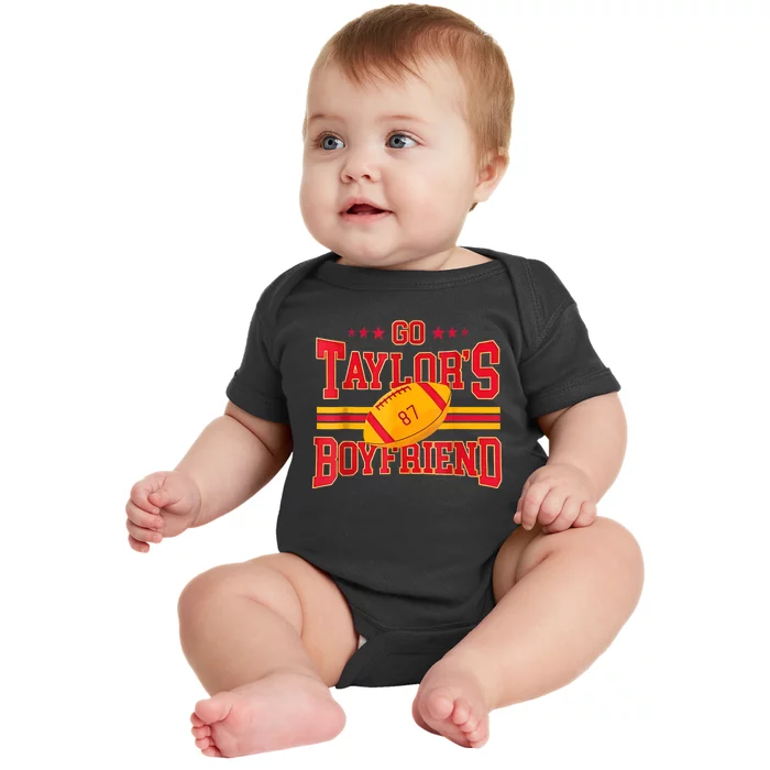 Funny Football Fan 87 Go Go Tay Tays Bf 87 Baby Bodysuit