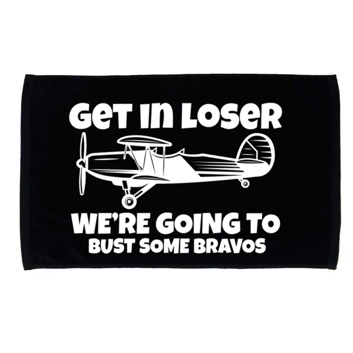 Funny Flying Funny Gift Aviation Day Funny Gift For Pilots Airplane Gift Microfiber Hand Towel