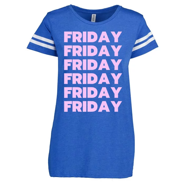 Friday Friday Friday Enza Ladies Jersey Football T-Shirt