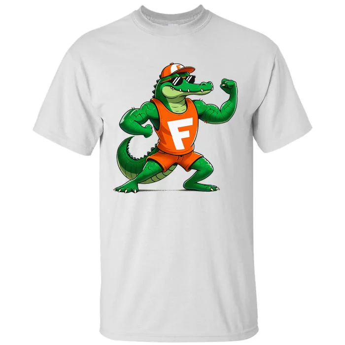 Florida Fun Fear The Chomp Gator Sport Tall T-Shirt