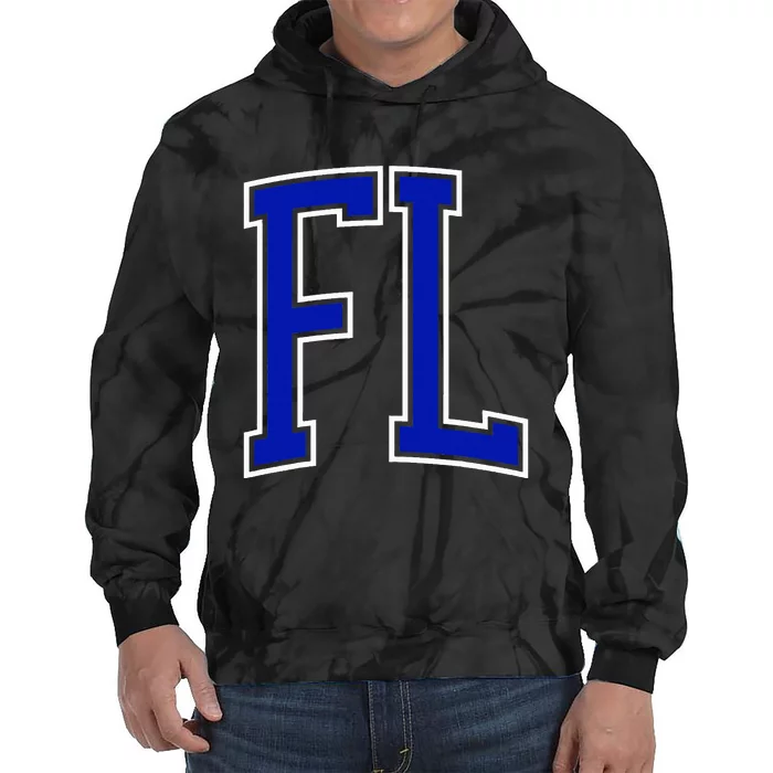 Florida Fl Tie Dye Hoodie