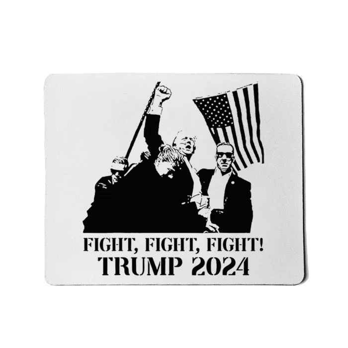 Fight Fight Fight! Trump 2024 Pennsylvania Rally Patriot Mousepad