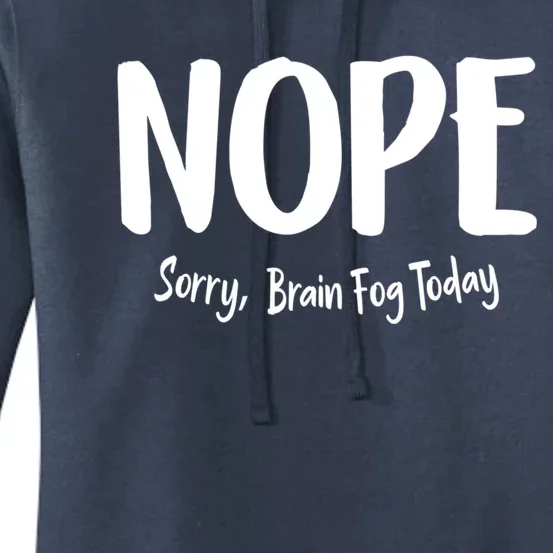 Fibromyalgia Fibro Fog Brain Fog Today Lupus Awareness Cool Gift Women's Pullover Hoodie