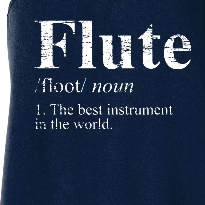 Flute Funny Women's Racerback Tank