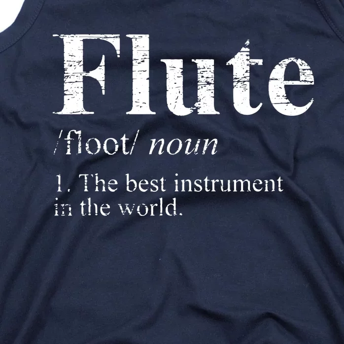 Flute Funny Tank Top