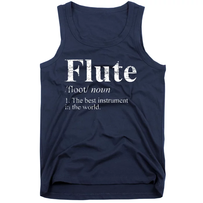 Flute Funny Tank Top