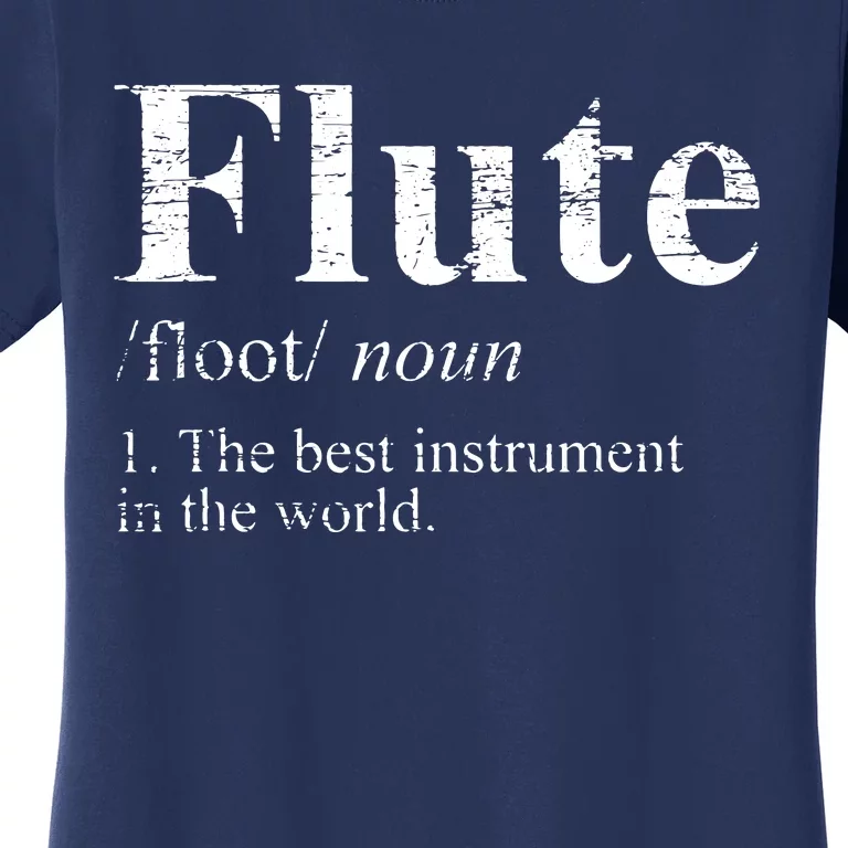 Flute Funny Women's T-Shirt