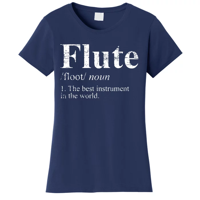 Flute Funny Women's T-Shirt