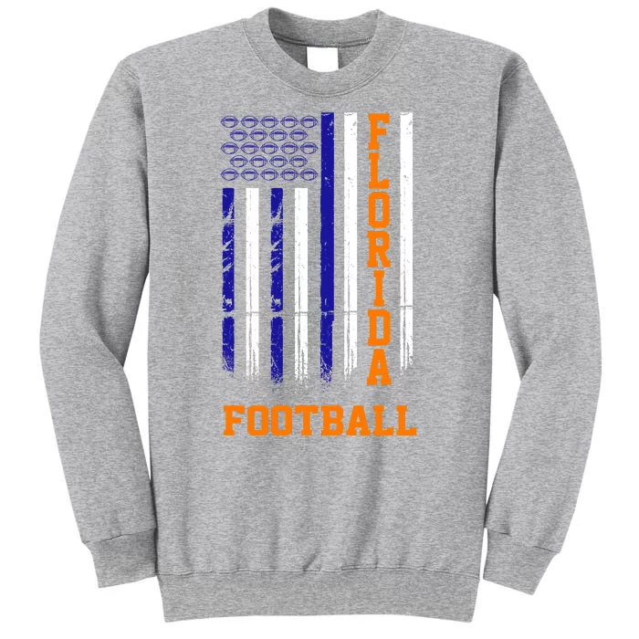 Florida Football Fan American Flag Sweatshirt