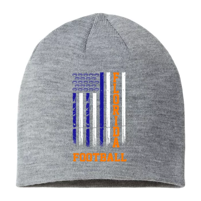 Florida Football Fan American Flag 8 1/2in Sustainable Knit Beanie