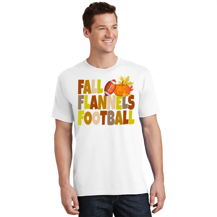 Fall Flannels Football Sport Lover T-Shirt