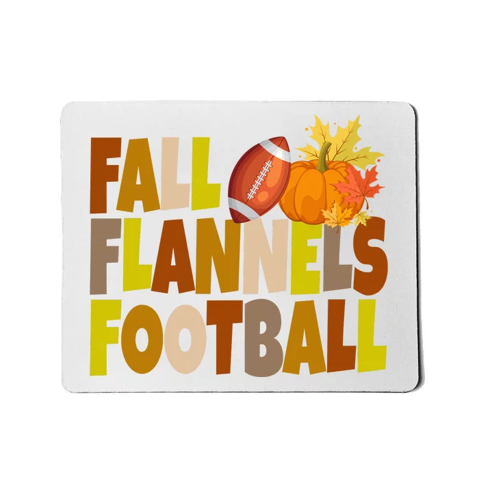 Fall Flannels Football Sport Lover Mousepad