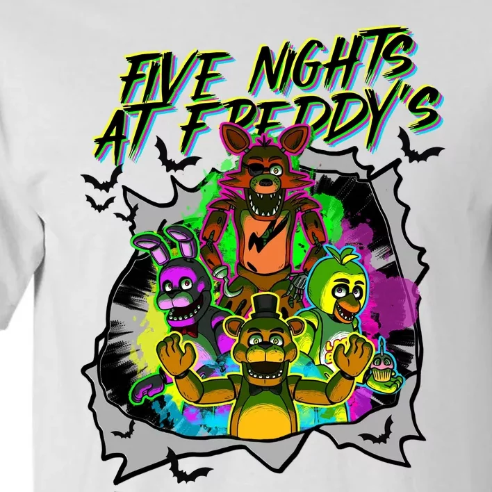 Five Nights At Freddys T-Shirt Comic Vintage FNAF Game