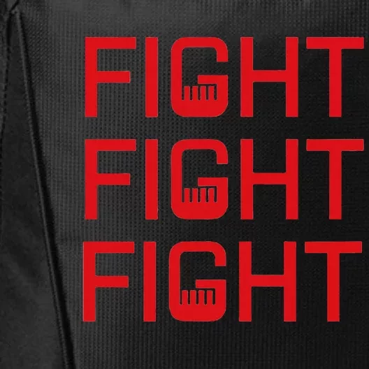 Fight Fight Fight Fist The Original Modern Look Trump Fist City Backpack