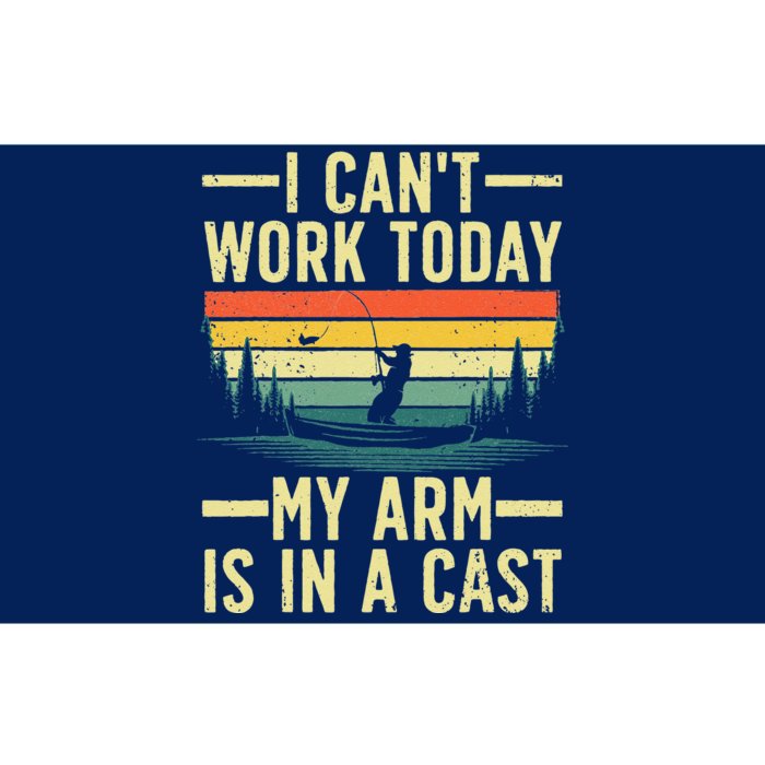 Funny Fishing Fisherman Arm Cast Fish Hunting Bumper Sticker