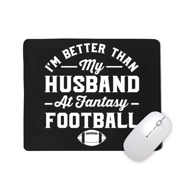 Funny Fantasy Football Statement Mousepad