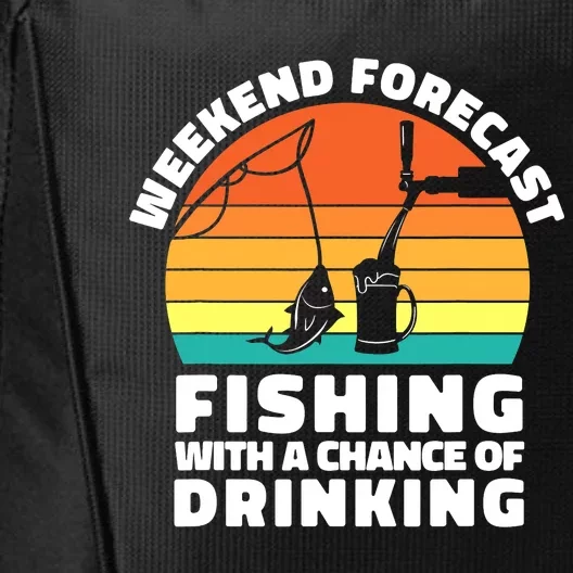 Fisherman for  Fishing ' Drinking Grandpa Dad City Backpack