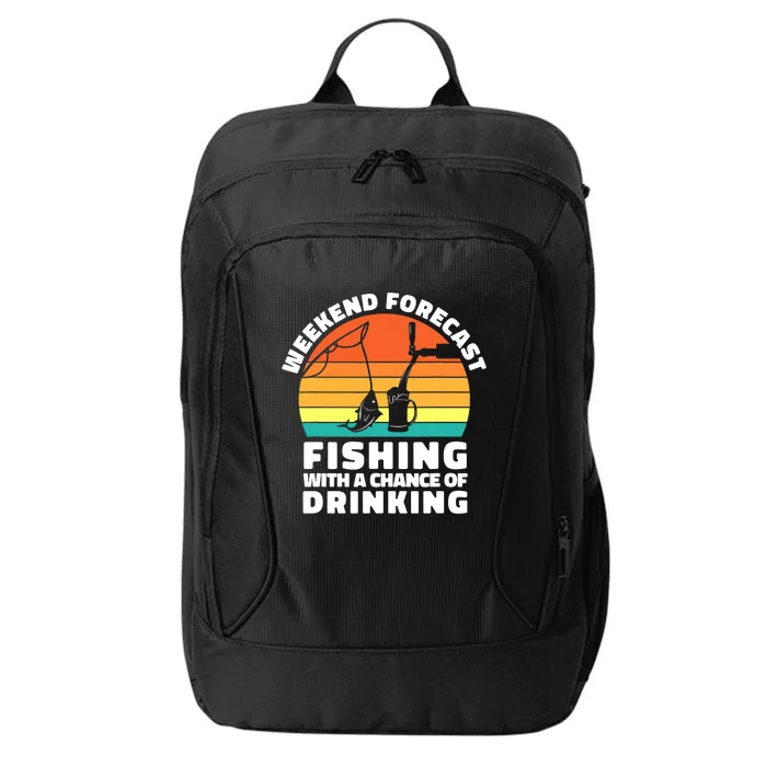 Fisherman for  Fishing ' Drinking Grandpa Dad City Backpack