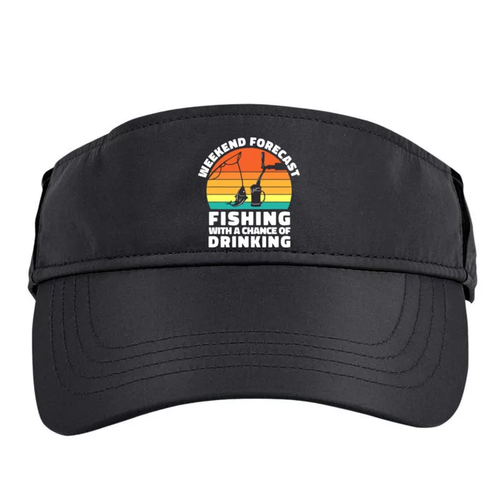 Fisherman for  Fishing ' Drinking Grandpa Dad Adult Drive Performance Visor