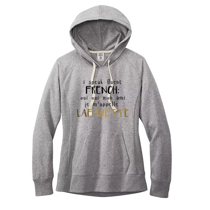 Fluent French Women's Fleece Hoodie