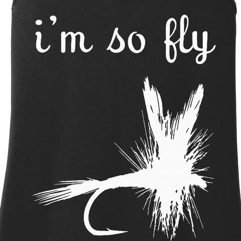 Fly Funny Fishing Ladies Essential Tank