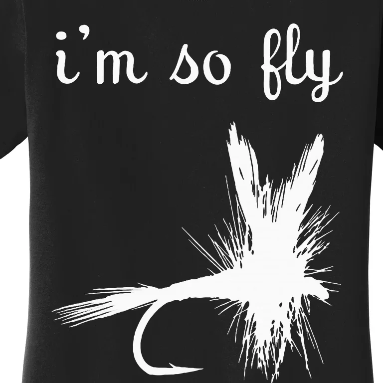 Fly Funny Fishing Women's T-Shirt