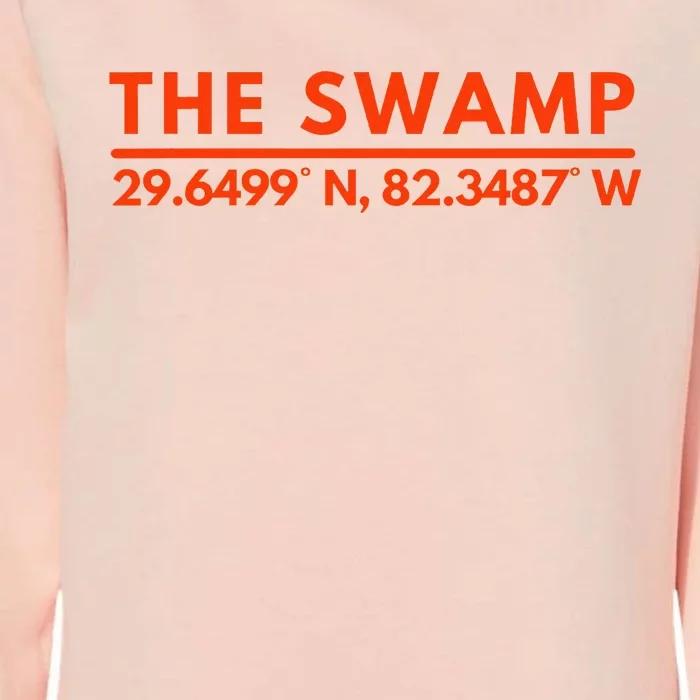 Florida Fl Fans The Swamp Womens California Wash Sweatshirt