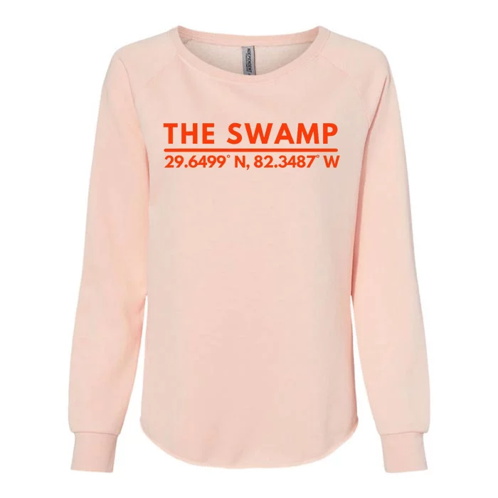 Florida Fl Fans The Swamp Womens California Wash Sweatshirt