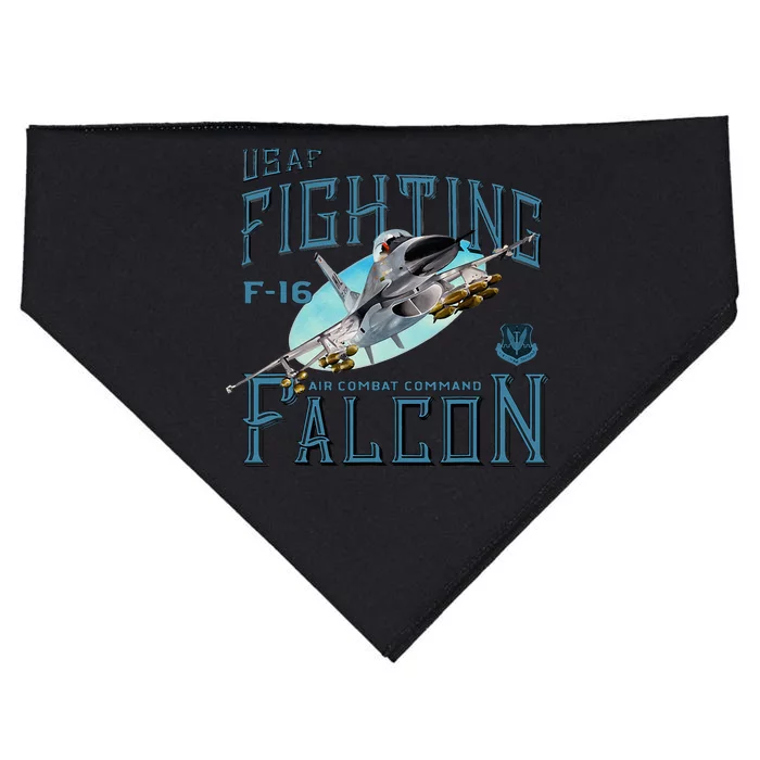 Fighting Falcon F16 USA-Made Doggie Bandana