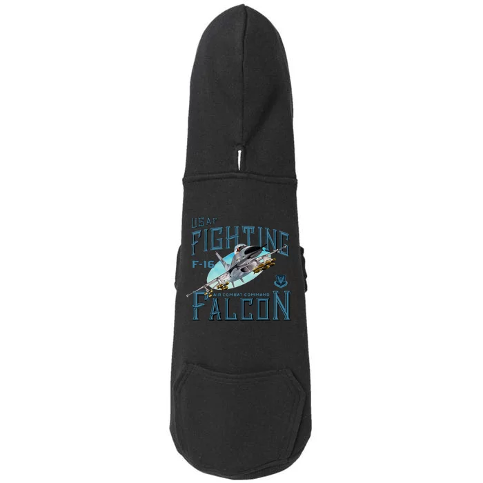 Fighting Falcon F16 Doggie 3-End Fleece Hoodie