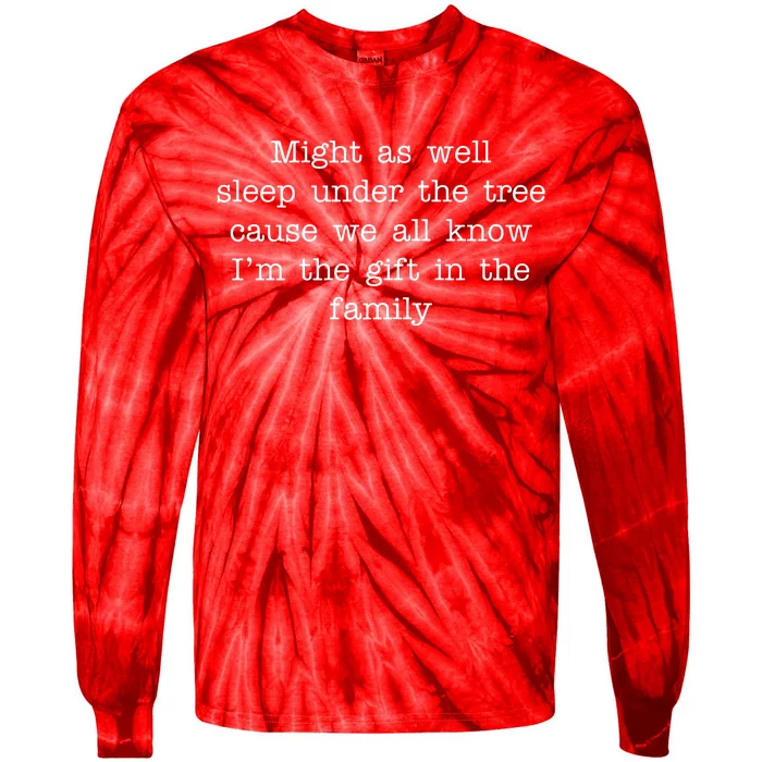 Funny Family Favorite Child Christmas Gift Meme Tie-Dye Long Sleeve Shirt