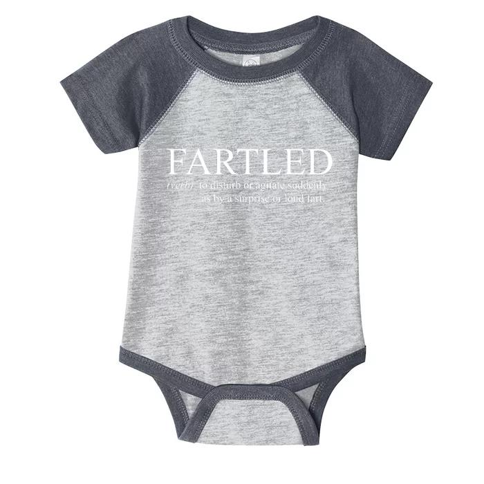 Fartled Funny Fart Definition Infant Baby Jersey Bodysuit