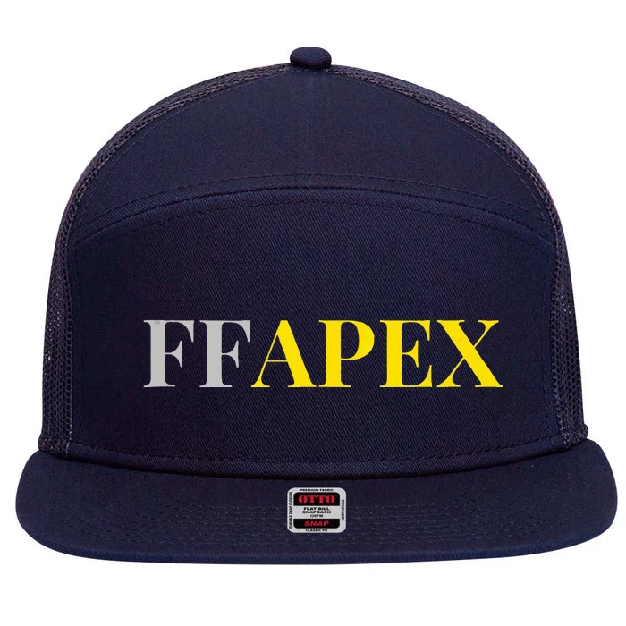 Ffapex 7 Panel Mesh Trucker Snapback Hat