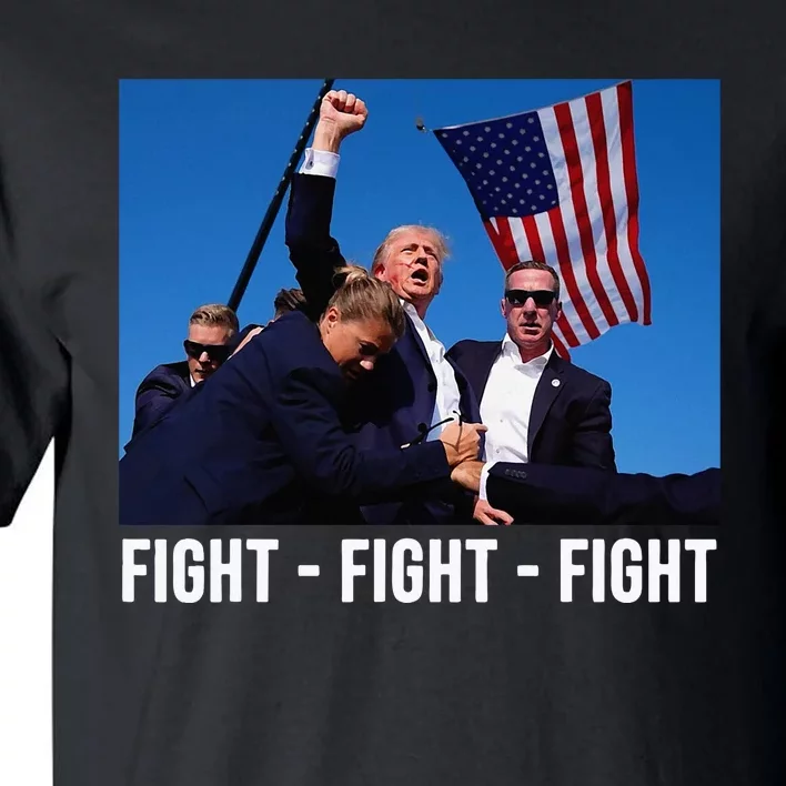 Fight Fight Fight Donald Trump Rally You Missed Proud American Usa Election Tall T-Shirt