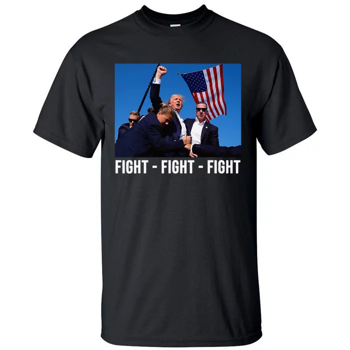 Fight Fight Fight Donald Trump Rally You Missed Proud American Usa Election Tall T-Shirt