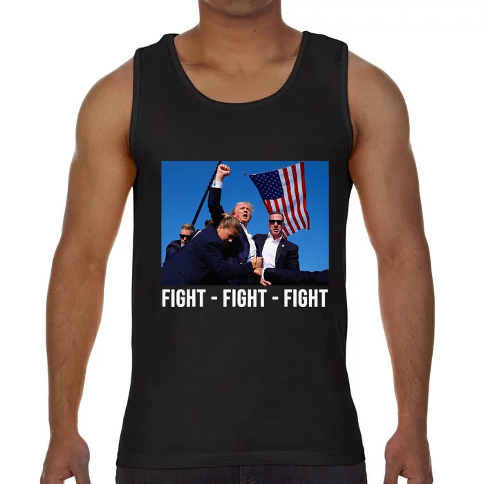 Fight Fight Fight Donald Trump Rally You Missed Proud American Usa Election Comfort Colors® Tank Top