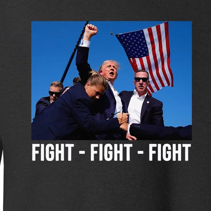 Fight Fight Fight Donald Trump Rally You Missed Proud American Usa Election Toddler Sweatshirt