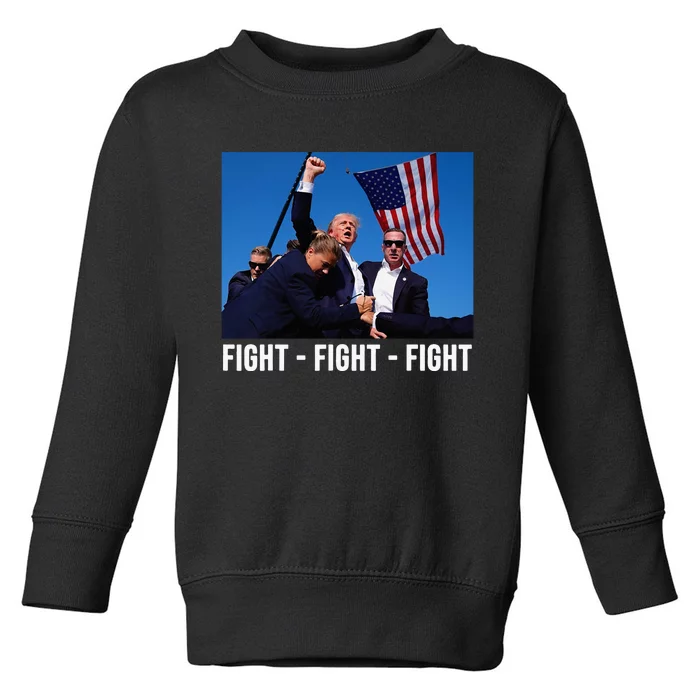 Fight Fight Fight Donald Trump Rally You Missed Proud American Usa Election Toddler Sweatshirt