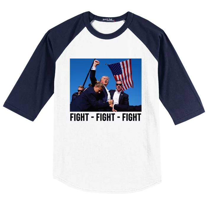 Fight Fight Fight Donald Trump Rally You Missed Proud American Usa Election Baseball Sleeve Shirt