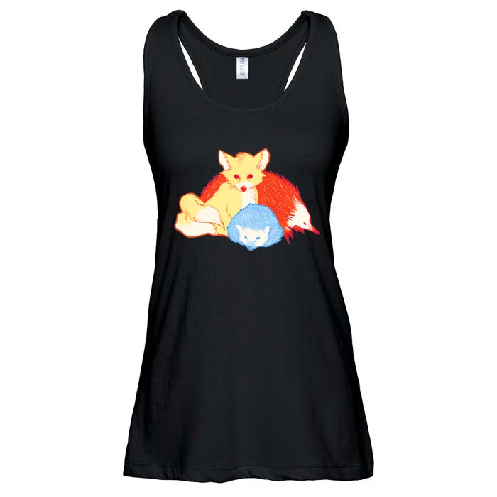 Fast Friends Ladies Essential Flowy Tank