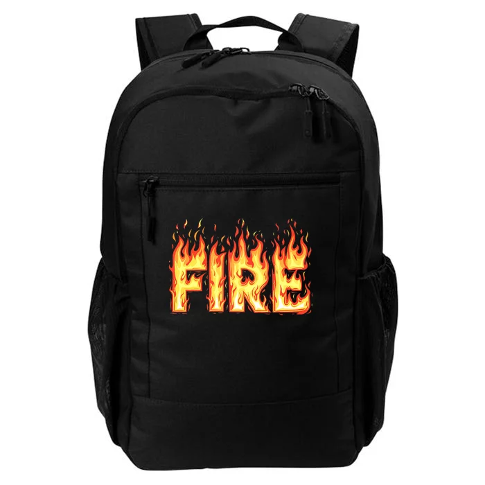 Fire Flame Fire And Ice Costume Daily Commute Backpack