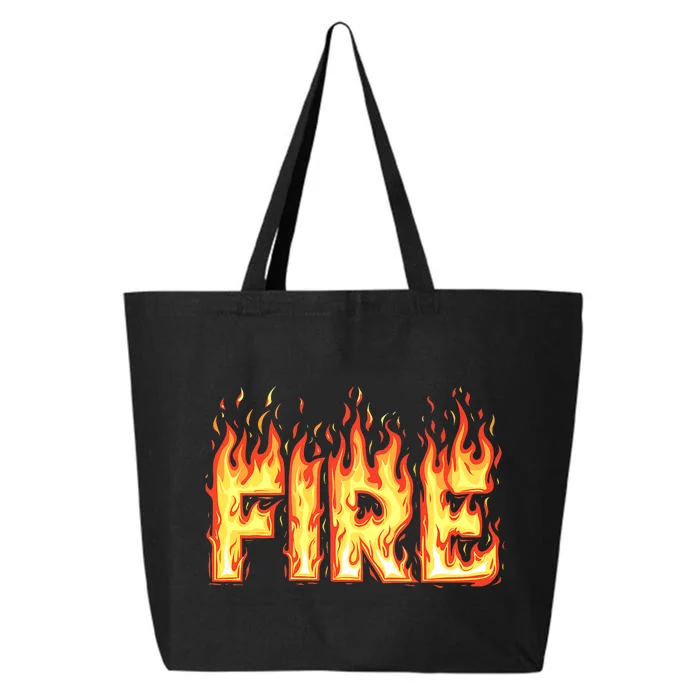 Fire Flame Fire And Ice Costume 25L Jumbo Tote