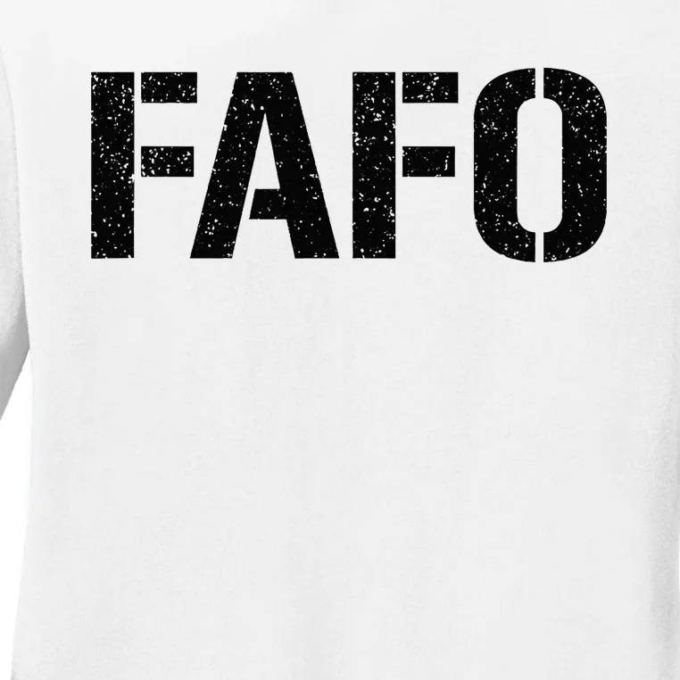 Fafo F.A.F.O. Ladies Long Sleeve Shirt