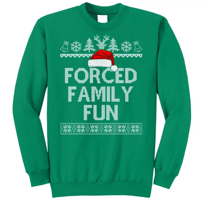 Forced Family Fun Christmas Holiday Sweatshirt