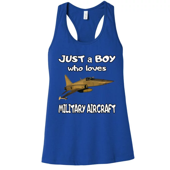 F5a/b Freedom Fighter Aircraft Fighter Pilot Aviator Gift Women's Racerback Tank