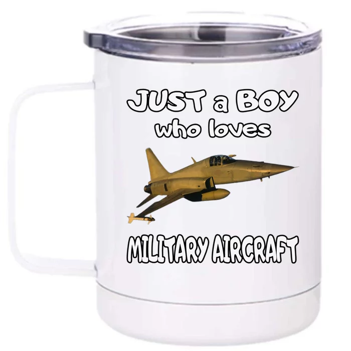 F5a/b Freedom Fighter Aircraft Fighter Pilot Aviator Gift Front & Back 12oz Stainless Steel Tumbler Cup