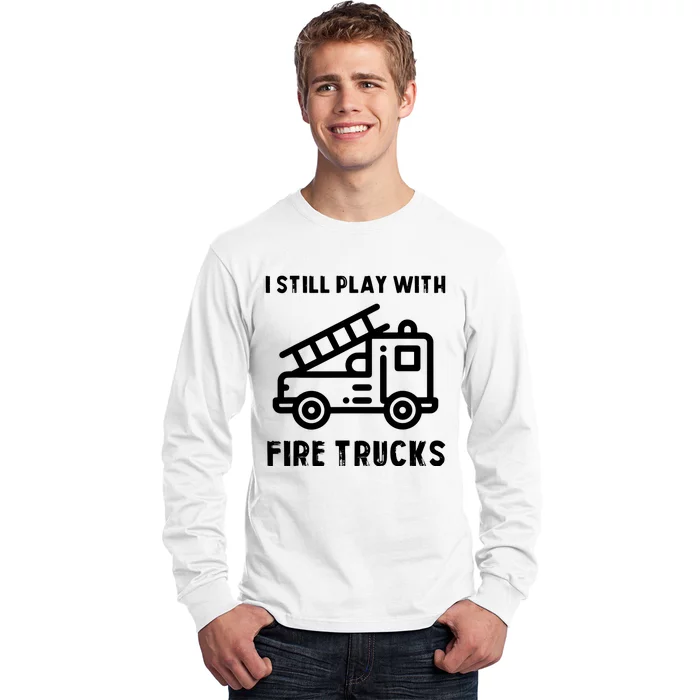 Funny Firefighters Firefighter Gift For Firemen Long Sleeve Shirt