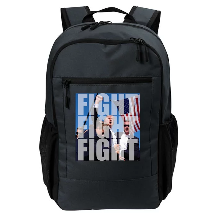 Fight Fight Fight Donald Trump 2024 Usa Election Daily Commute Backpack